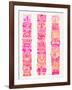 Pink Tiki Totems-Cat Coquillette-Framed Giclee Print