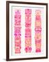 Pink Tiki Totems-Cat Coquillette-Framed Giclee Print