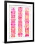 Pink Tiki Totems-Cat Coquillette-Framed Premium Giclee Print