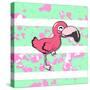 Pink Toucan-Andrea Buenfil-Stretched Canvas