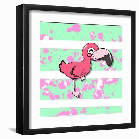 Pink Toucan-Andrea Buenfil-Framed Art Print