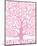 Pink Tree of Life-Gustav Klimt-Mounted Premium Giclee Print