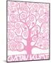 Pink Tree of Life-Gustav Klimt-Mounted Premium Giclee Print