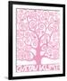 Pink Tree of Life-Gustav Klimt-Framed Premium Giclee Print