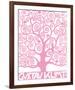 Pink Tree of Life-Gustav Klimt-Framed Premium Giclee Print