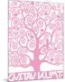 Pink Tree of Life-Gustav Klimt-Mounted Premium Giclee Print
