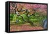Pink Tree-Moises Levy-Framed Stretched Canvas