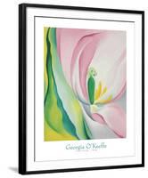 Pink Tulip, 1926-Georgia O'Keeffe-Framed Art Print