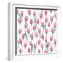 Pink Tulips-Elizabeth Rider-Framed Giclee Print