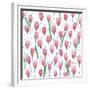 Pink Tulips-Elizabeth Rider-Framed Giclee Print