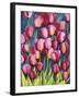 Pink Tulips-Mary Russel-Framed Giclee Print