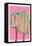 Pink Tulips-Ania Zwara-Framed Stretched Canvas