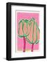 Pink Tulips-Ania Zwara-Framed Photographic Print