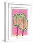 Pink Tulips-Ania Zwara-Framed Photographic Print