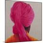 Pink Turban, Orange Jacket, 2014-Lincoln Seligman-Mounted Giclee Print