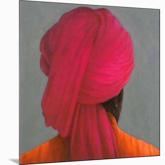 Pink Turban-Lincoln Seligman-Mounted Giclee Print