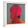 Pink Turban-Lincoln Seligman-Framed Giclee Print