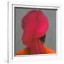 Pink Turban-Lincoln Seligman-Framed Giclee Print