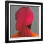 Pink Turban-Lincoln Seligman-Framed Giclee Print