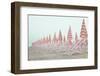 Pink Umbrellas-null-Framed Photographic Print
