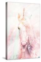 Pink Unicorn-Trends International-Stretched Canvas