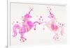 Pink Unicorns-Cat Coquillette-Framed Giclee Print