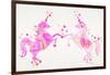 Pink Unicorns-Cat Coquillette-Framed Giclee Print