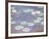 Pink water lilies, Claude Monet, 1897-1899 (oil on canvas)-Claude Monet-Framed Giclee Print