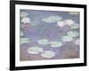 Pink water lilies, Claude Monet, 1897-1899 (oil on canvas)-Claude Monet-Framed Giclee Print