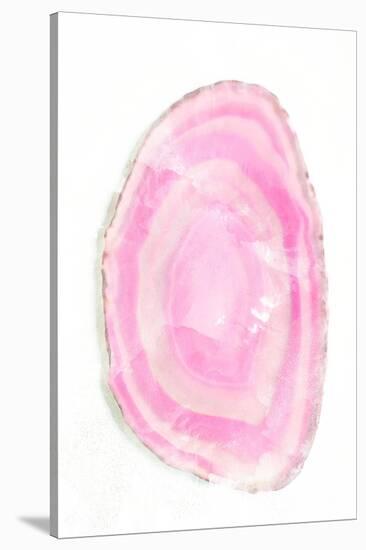 Pink Watercolor Agate I-Susan Bryant-Stretched Canvas