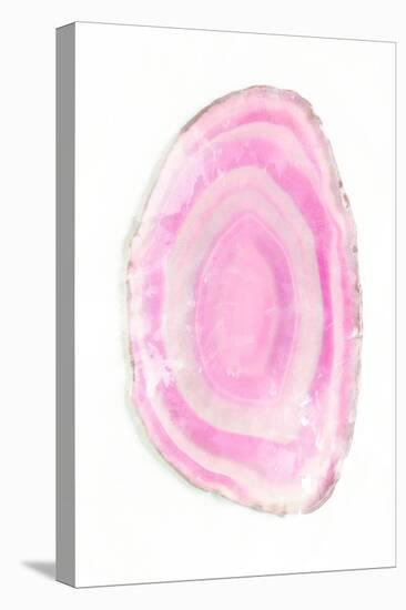 Pink Watercolor Agate III-Susan Bryant-Stretched Canvas