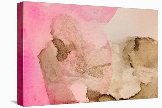 Pink Watercolor-Susan Bryant-Stretched Canvas