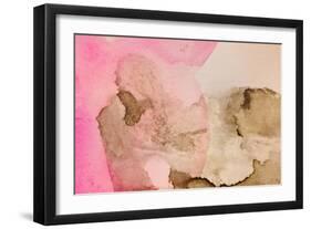 Pink Watercolor-Susan Bryant-Framed Art Print