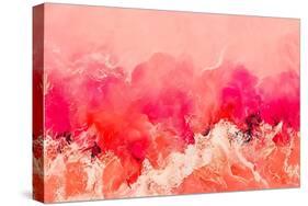 Pink Wave-null-Stretched Canvas