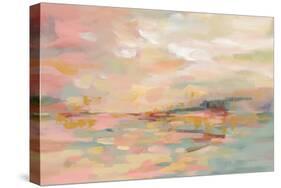 Pink Waves-Silvia Vassileva-Stretched Canvas