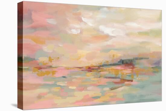 Pink Waves-Silvia Vassileva-Stretched Canvas