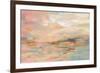 Pink Waves-Silvia Vassileva-Framed Art Print