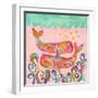 Pink Whales-Wyanne-Framed Giclee Print