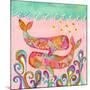 Pink Whales-Wyanne-Mounted Giclee Print