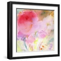 Pink Whisper-Sheila Golden-Framed Art Print