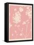 Pink Wildflower Silhouette I-Jacob Green-Framed Stretched Canvas