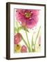 Pink Wildflower-Dawn Derman-Framed Art Print