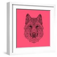 Pink Woolf-Lisa Kroll-Framed Art Print