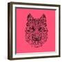 Pink Woolf-Lisa Kroll-Framed Art Print