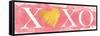 Pink XOXO-N. Harbick-Framed Stretched Canvas