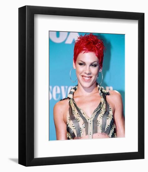 Pink-null-Framed Photo