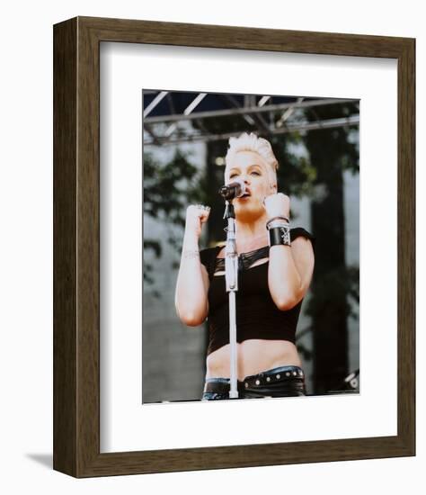 Pink-null-Framed Photo
