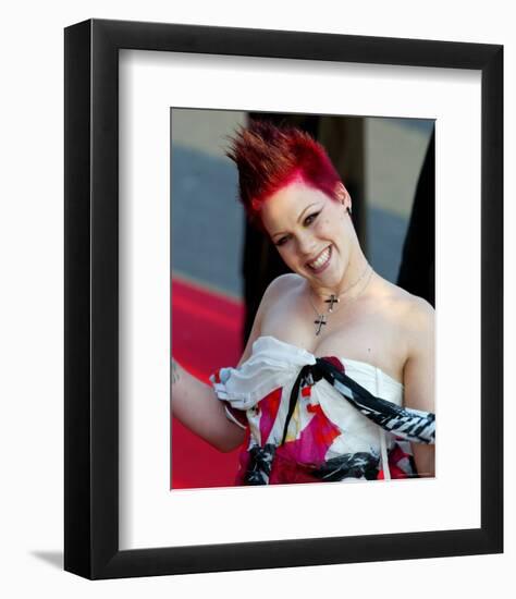 Pink-null-Framed Photo