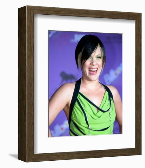 Pink-null-Framed Photo