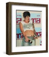 Pink-null-Framed Photo